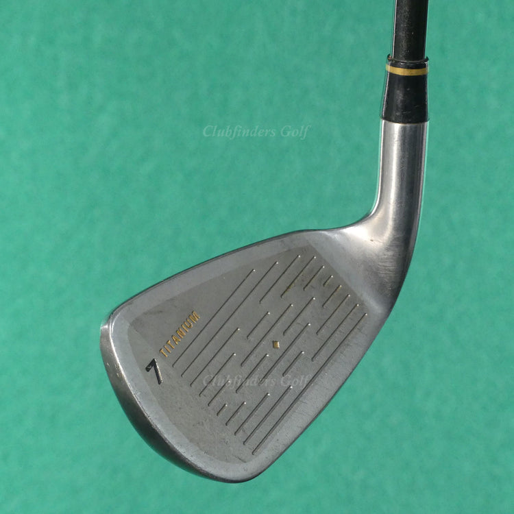Top Flite Tour Ti Single 7 Iron Factory Fenwick Muscle S-90 Graphite Firm