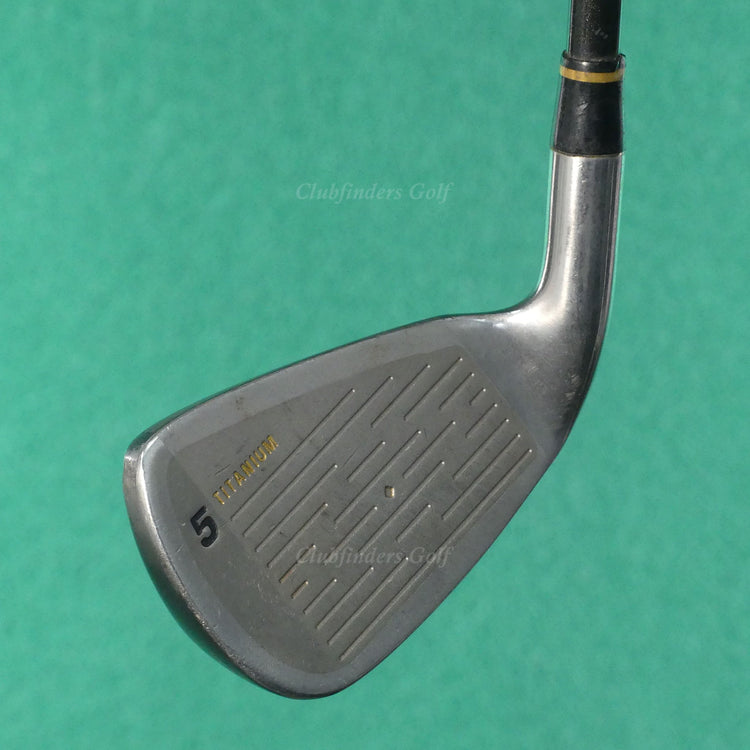 Top Flite Tour Ti Single 5 Iron Factory Fenwick Muscle S-90 Graphite Firm