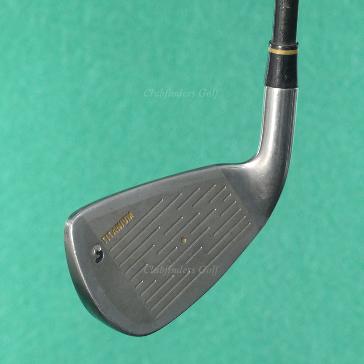 Top Flite Tour Ti Single 3 Iron Factory Fenwick Muscle S-90 Graphite Firm