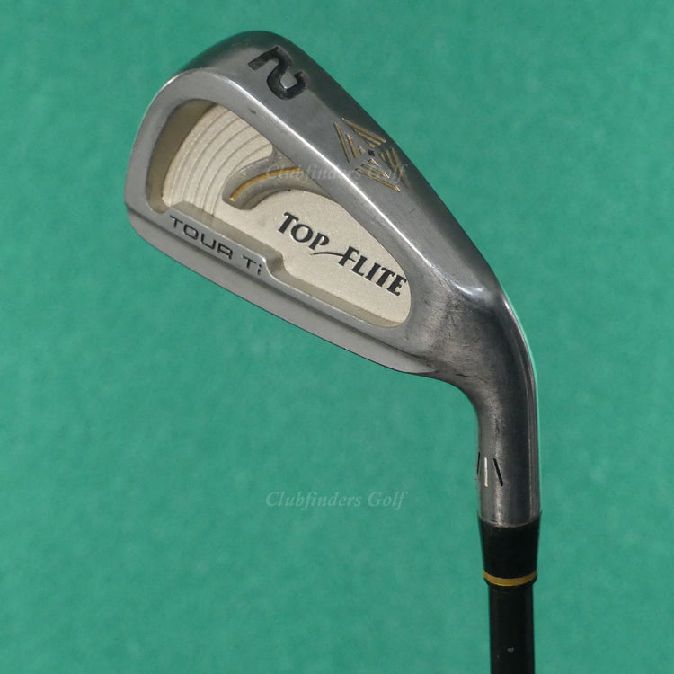 Top Flite Tour Ti Single 2 Iron Factory Fenwick Muscle S-90 Graphite Firm