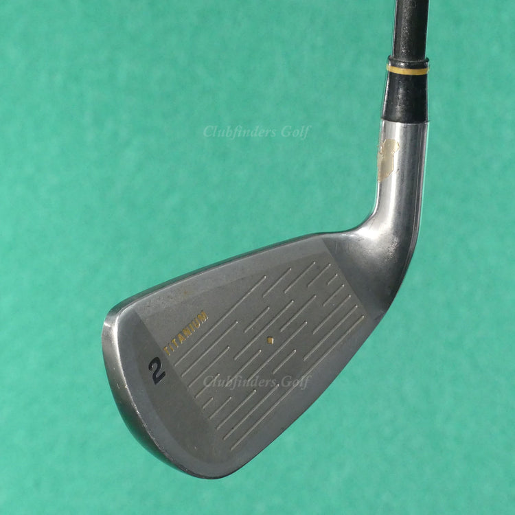 Top Flite Tour Ti Single 2 Iron Factory Fenwick Muscle S-90 Graphite Firm