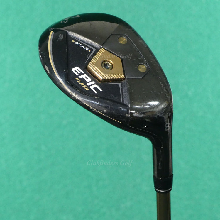 Callaway Epic Flash Star 32° Hybrid 8 Iron UST Mamiya Attas Graphite Regular &HC