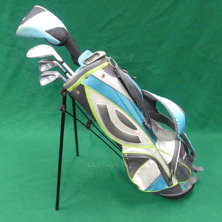 JUNIOR Tommy Armour Hot Scot 5-Piece Complete Club Set w/ Stand Bag