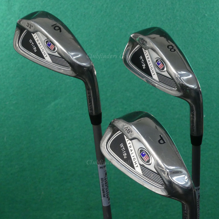 JUNIOR US Kids Ultralight UL57 WT-15u 5-Piece Complete Club Set w/ Stand Bag