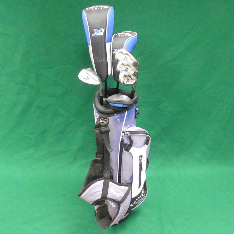 JUNIOR Callaway XJ Series 7-Piece Complete Junior Club Set w/ Stand Bag