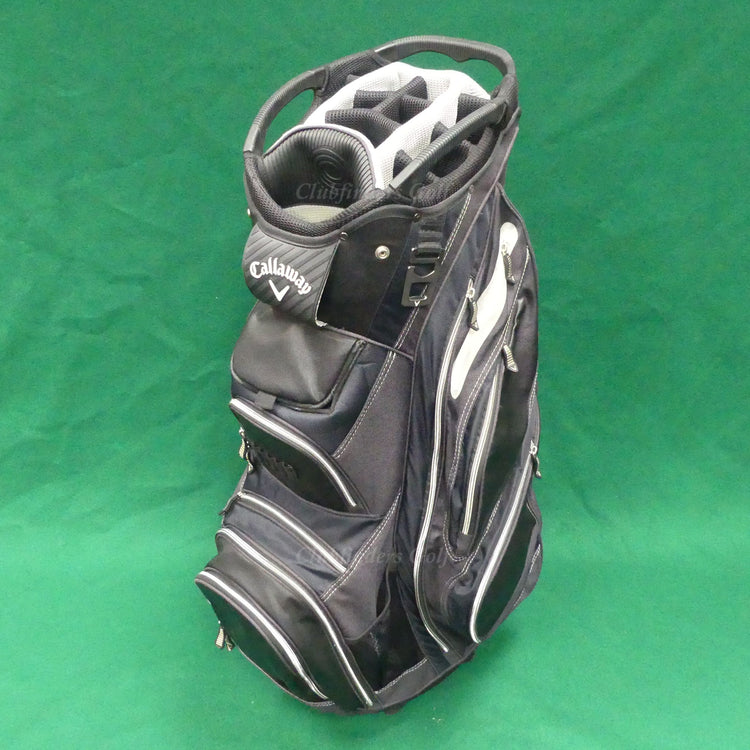 Callaway ORG 15 Black/Grey/White 15-Way Golf Cart Bag (No Raincover)