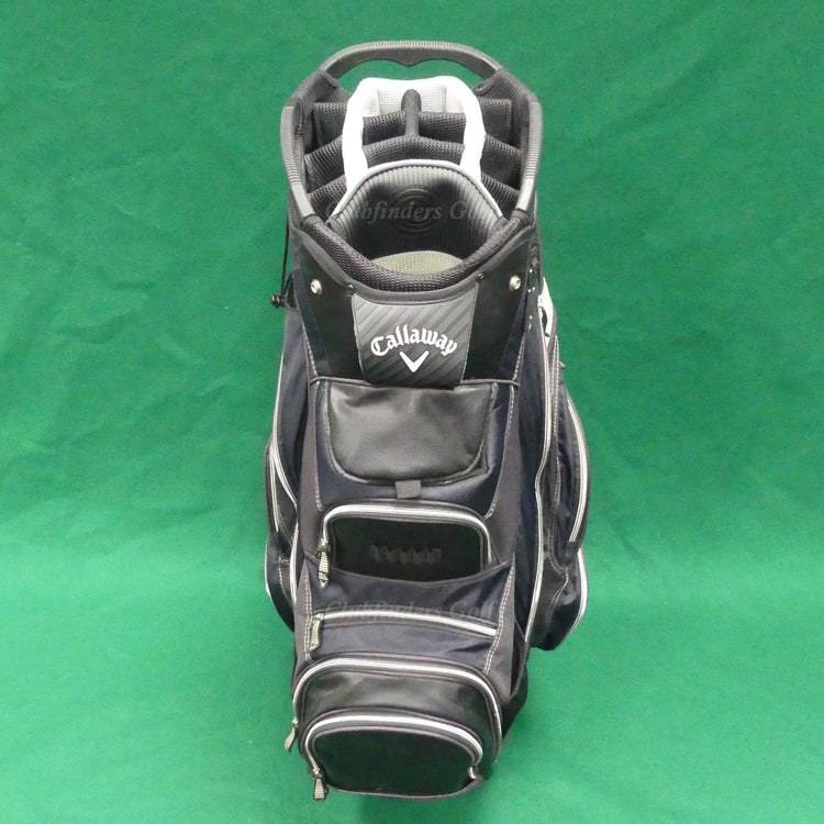 Callaway ORG 15 Black/Grey/White 15-Way Golf Cart Bag (No Raincover)
