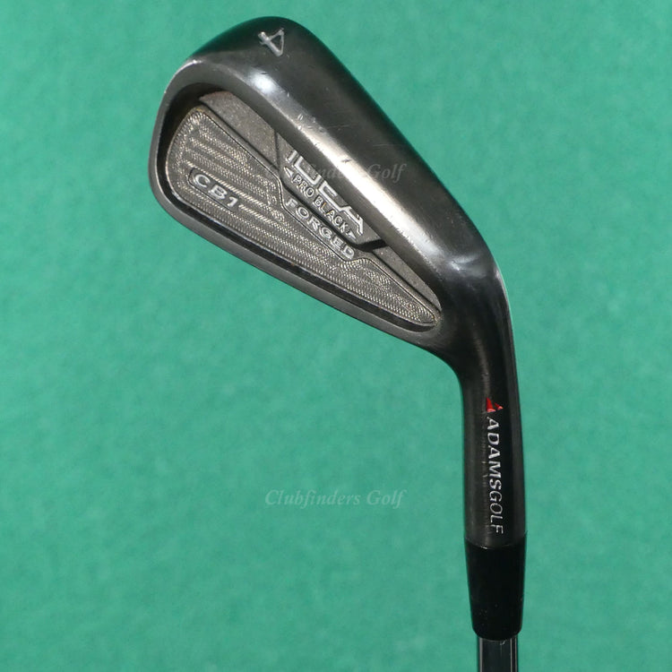 Adams Idea Pro Black CB1 Forged Single 4 Iron Precision Rifle Steel Stiff