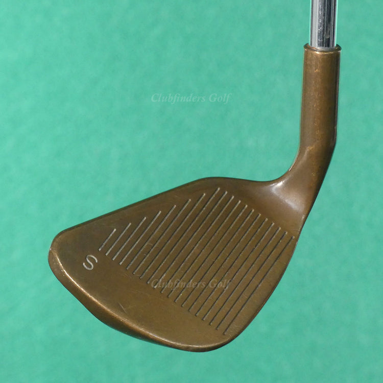 Ping Eye 2 BeCu Copper Blue Dot SW Sand Wedge Karsten Microtaper Steel Stiff