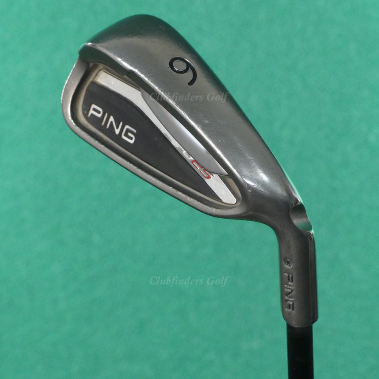Ping G25 Black Dot Single 6 Iron TFC 189I Graphite Soft Regular