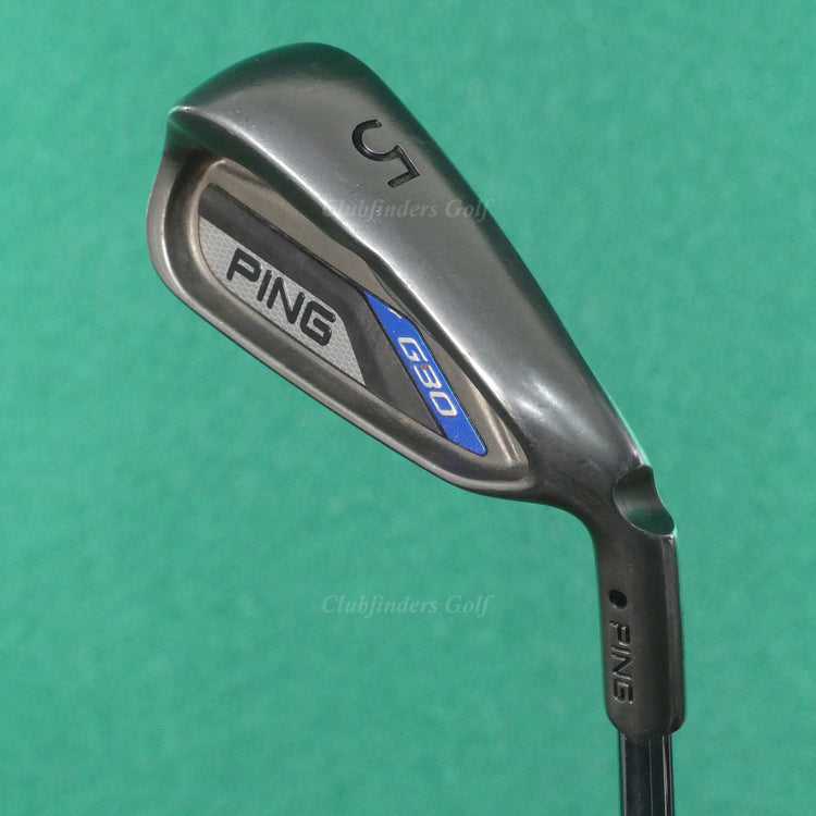 Ping G30 Black Dot Single 5 Iron Factory CFS Distance Steel Regular