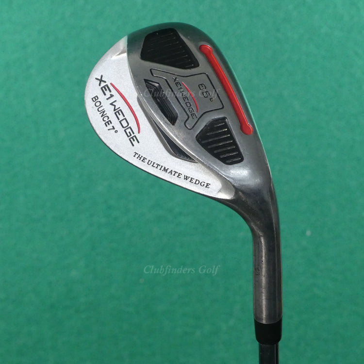 XE1 The Ultimate Wedge 65-7 65° Flop Lob Wedge Factory Stepped Steel Wedge Flex