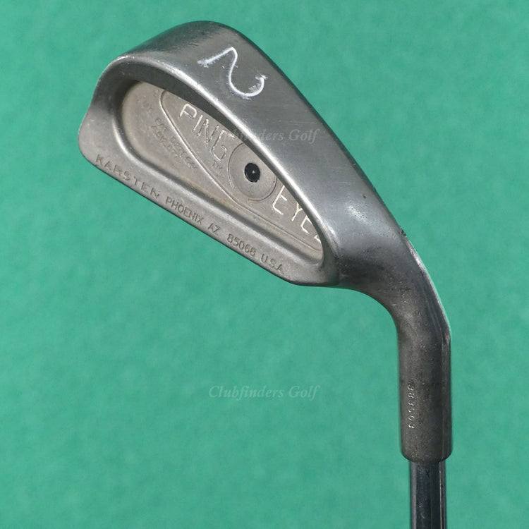 Ping Eye 2 Black Dot Single 2 Iron Karsten ZZ-Lite Steel Stiff