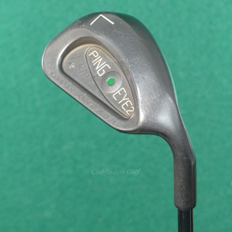 Ping Eye 2 Plus Green Dot LW Lob Wedge Karsten KT-M Steel Stiff