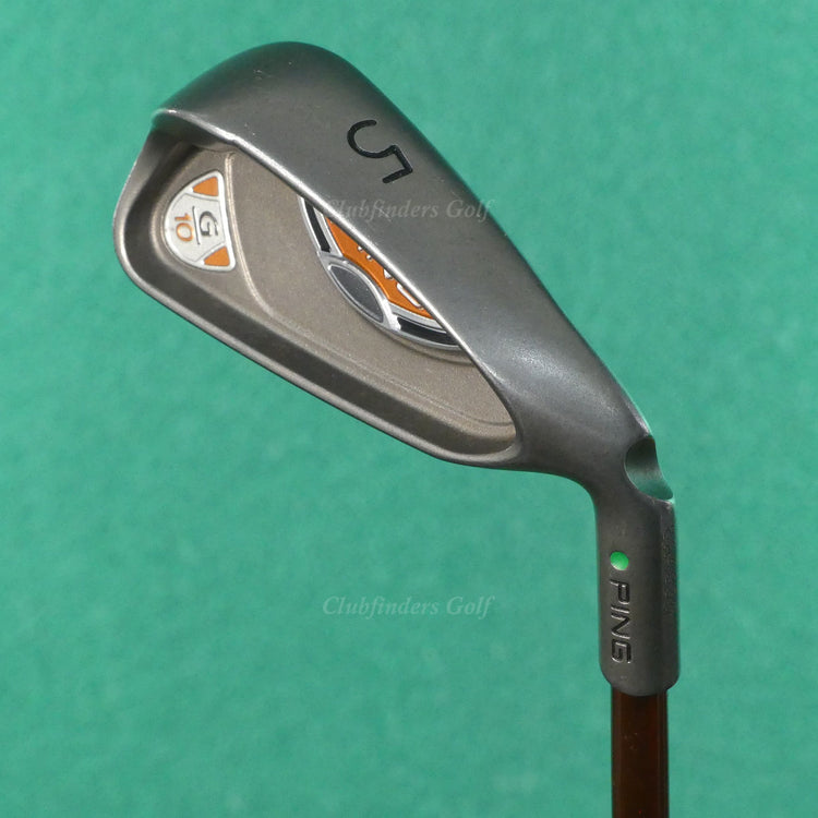 Ping G10 Green Dot Single 5 Iron TFC 129I Graphite Regular