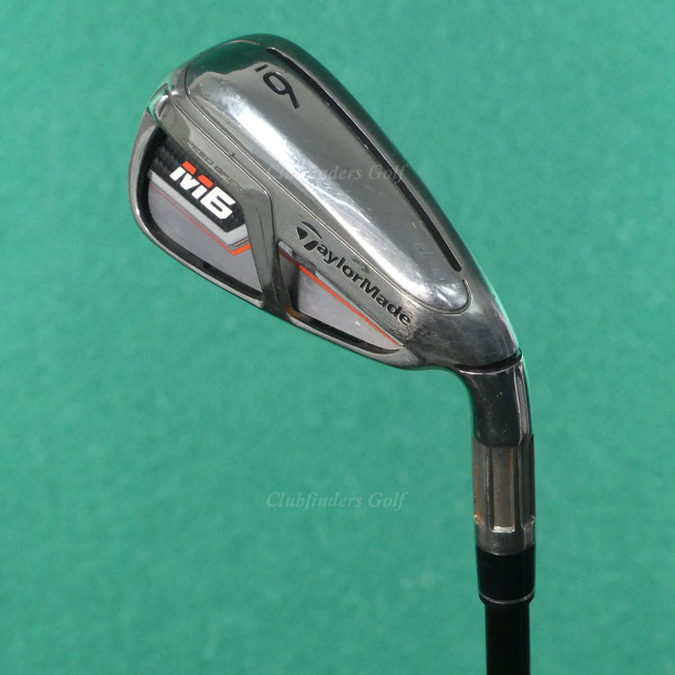 TaylorMade M6 Single 6 Iron Fujikura Atmos 5A Graphite Seniors