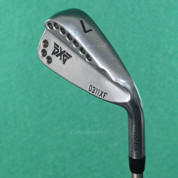 PXG 0311 XF Forged Single 7 Iron AeroTech SteelFiber i80 Composite Regular