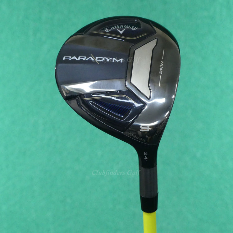 Callaway Paradym Fairway 24° 9 Wood HZRDUS Yellow 6.0 Graphite Stiff w/HC *READ*