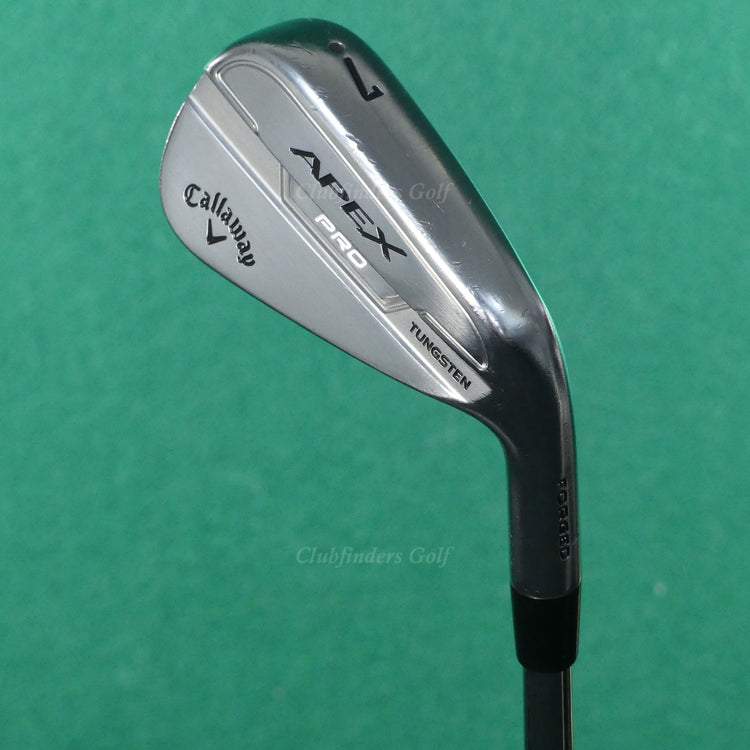 Callaway Apex Pro 2021 Forged Single 7 Iron NS Pro Modus 3 Tour 105 Steel Stiff