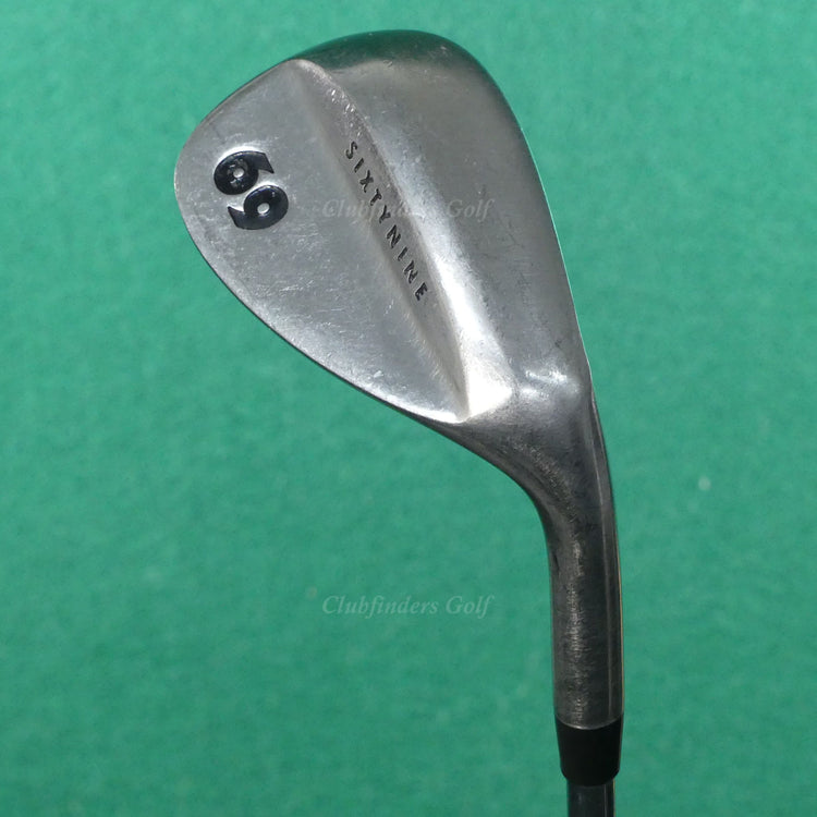Sixty Nine Golf The Wedge 69-10 69° LW Flop Lob Wedge Stepped Steel Stiff