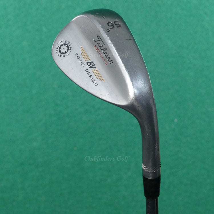 Titleist Vokey Spin Milled Tour Chrome SM56-10 56° SW Sand Wedge DG Steel Wedge