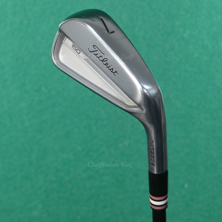 Titleist 2023 T150 Forged Single 7 Iron TT AMT Red Black Onyx R300 Steel Regular