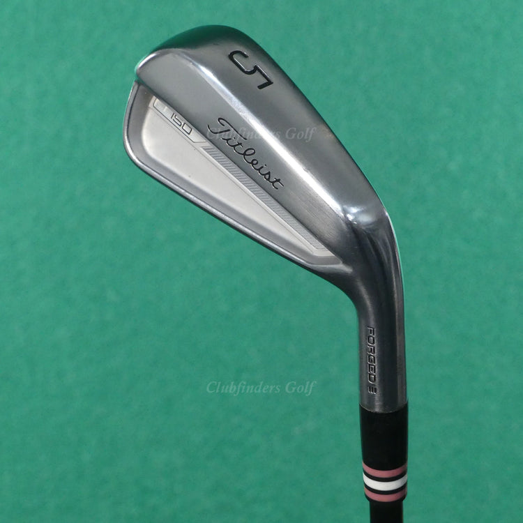 Titleist 2023 T150 Forged Single 5 Iron TT AMT Red Black Onyx R300 Steel Regular