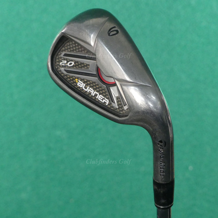 TaylorMade Burner 2.0 High Polish Single 9 Iron Nippon NS Pro 950GH Steel Stiff