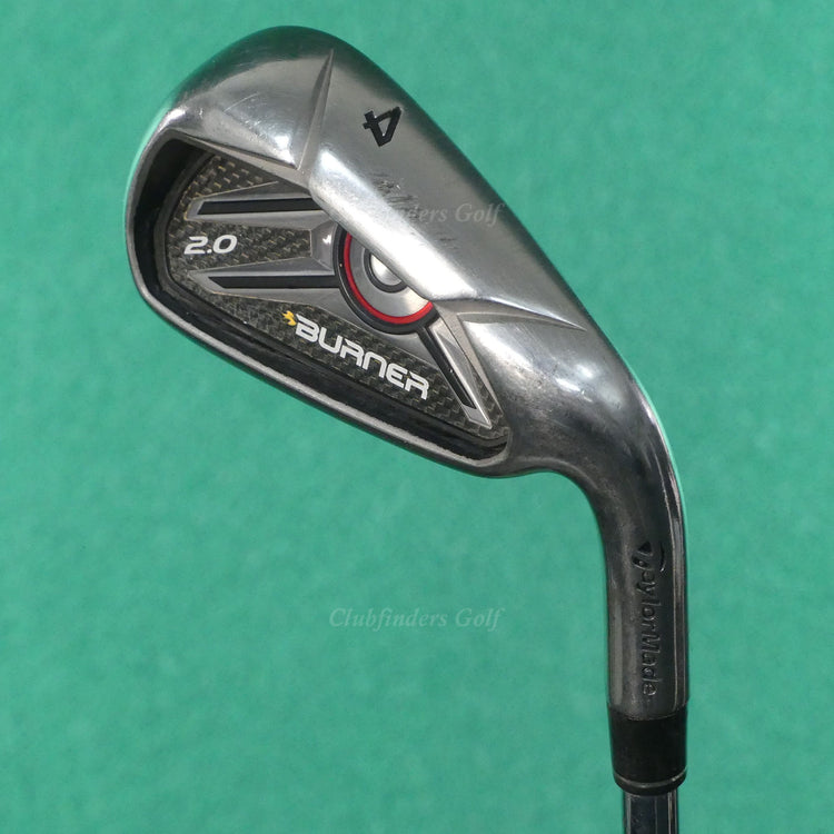 TaylorMade Burner 2.0 High Polish Single 4 Iron Nippon NS Pro 950GH Steel Stiff