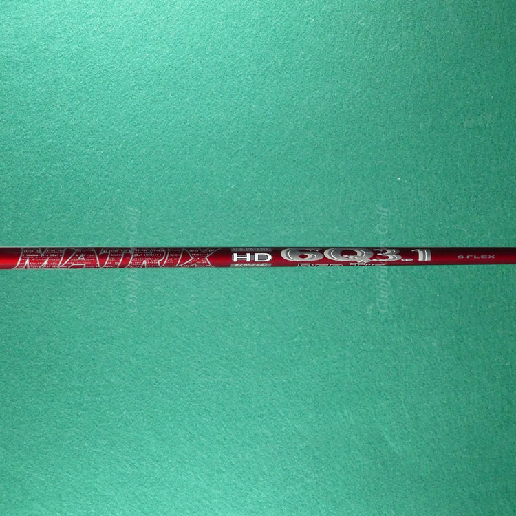 Tour Edge Exotics XCG7 Beta Driver Matrix Ozik HD 6Q3.1 Red Tie Graphite Stiff