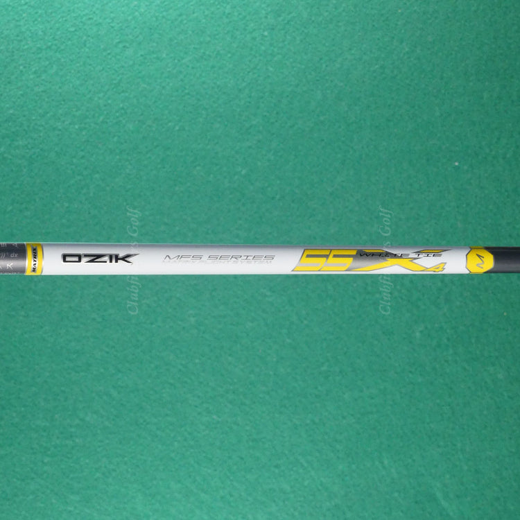 TaylorMade R1 Black Driver Adjustable Matrix Ozik 55X4 White Tie Graphite Senior