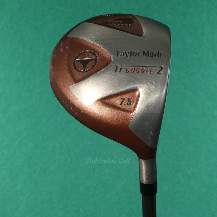 TaylorMade Ti Bubble 2 Tour Forged 7.5° Driver Factory Graphite Tour Stiff w/ HC
