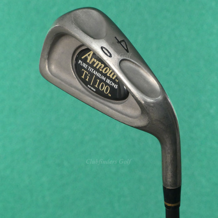 Tommy Armour Ti 100 Single 4 Iron Factory Aldila Graphite Stiff