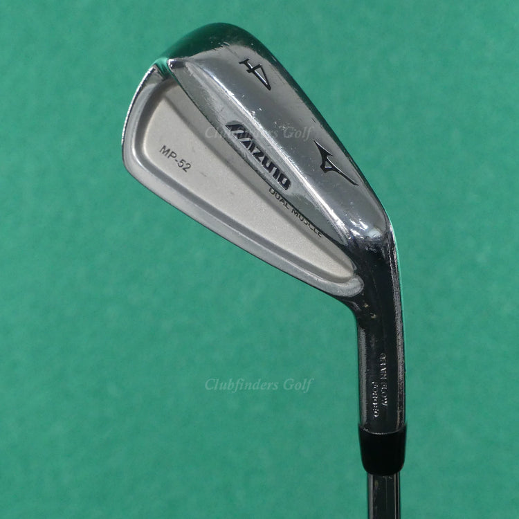 Mizuno MP-52 Dual Muscle Forged Single 4 Iron TT AMT Silver G2 Steel Stiff