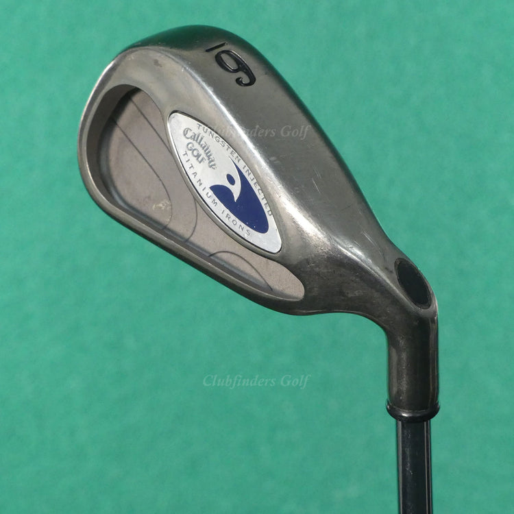 Callaway Original Hawk Eye Single 6 Iron Factory Steel Uniflex