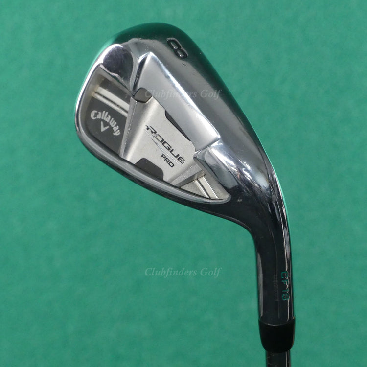 Callaway Rogue Pro CF18 Single 8 Iron True Temper Dynamic Gold S300 Steel Stiff