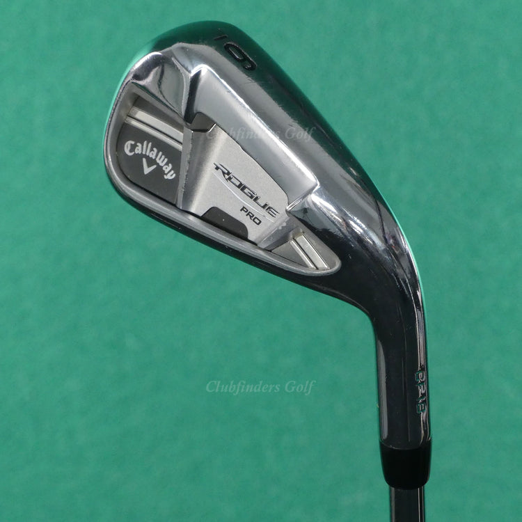 Callaway Rogue Pro CF18 Single 6 Iron True Temper Dynamic Gold S300 Steel Stiff