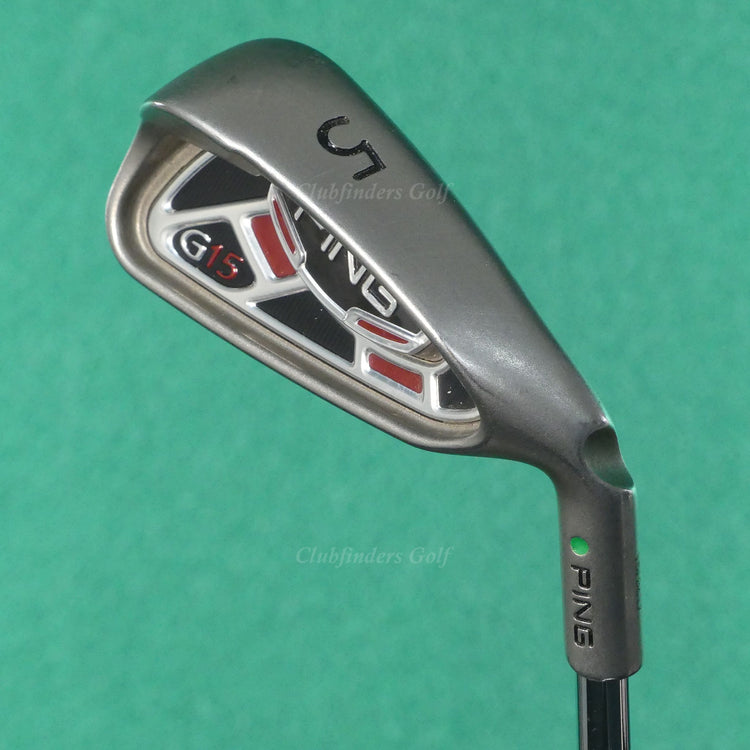 Ping G15 Green Dot Single 5 Iron Factory AWT Steel Stiff