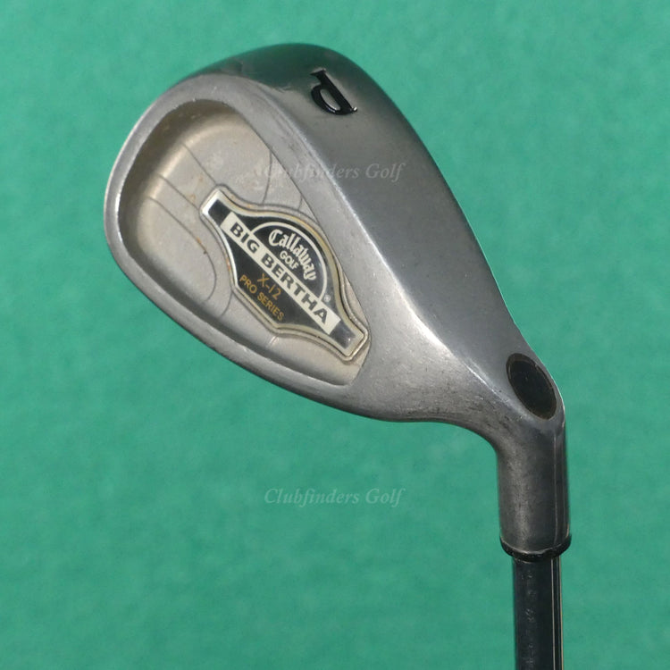 Callaway Big Bertha X-12 Pro Series PW Pitching Wedge Factory Rifle Steel Stiff