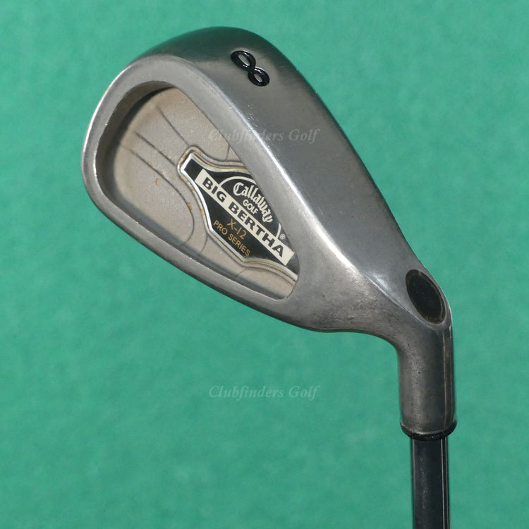 Callaway Big Bertha X-12 Pro Series Single 8 Iron Factory Rifle Steel Stiff