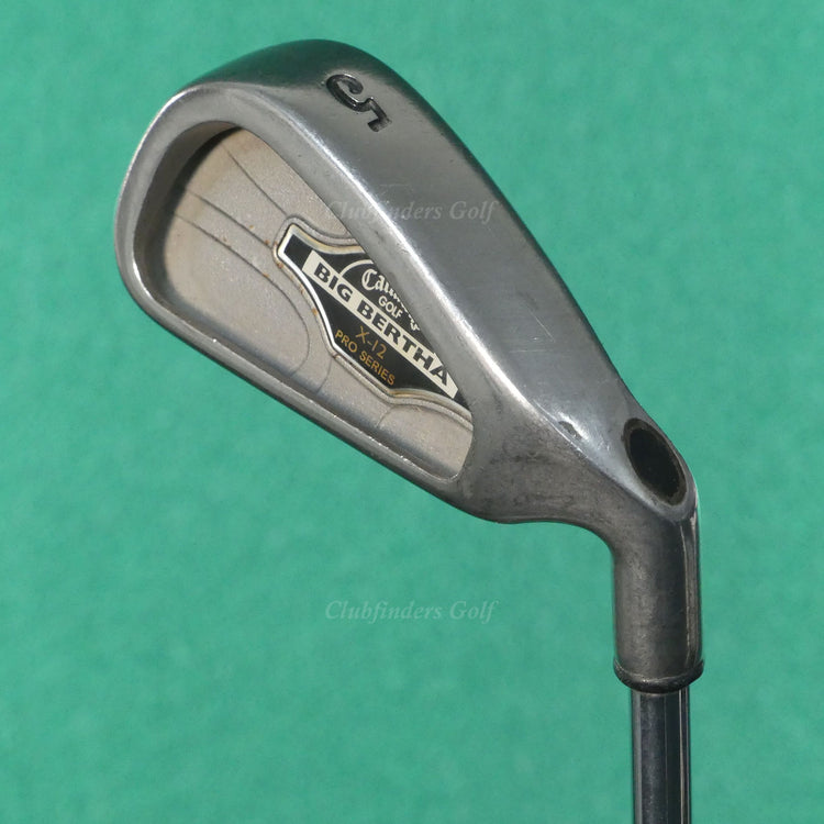 Callaway Big Bertha X-12 Pro Series Single 5 Iron Factory Rifle Steel Stiff