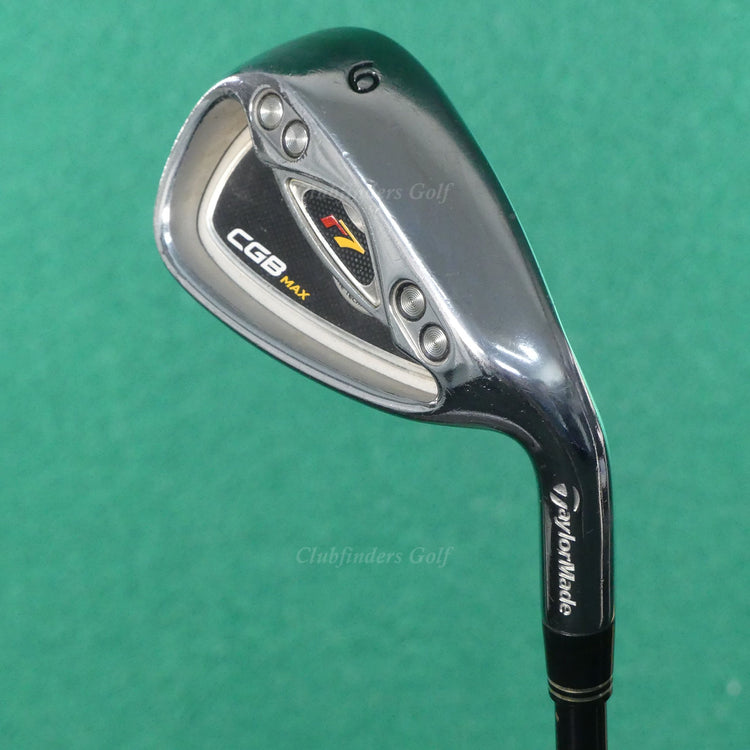 TaylorMade r7 CGB MAX 2008 Single 9 Iron REAX 90 Superfast Black Steel Regular