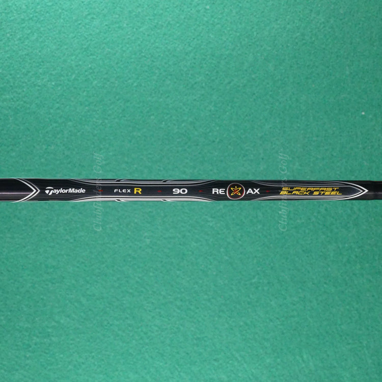 TaylorMade r7 CGB MAX 2008 Single 6 Iron REAX 90 Superfast Black Steel Regular