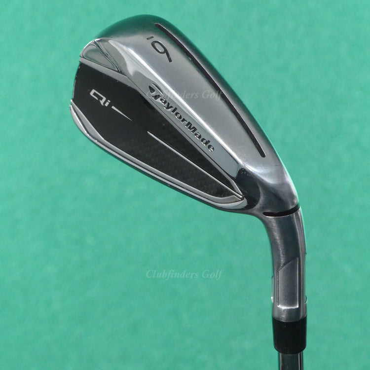 TaylorMade Qi Single 6 Iron KBS Max MT 85 Steel Stiff