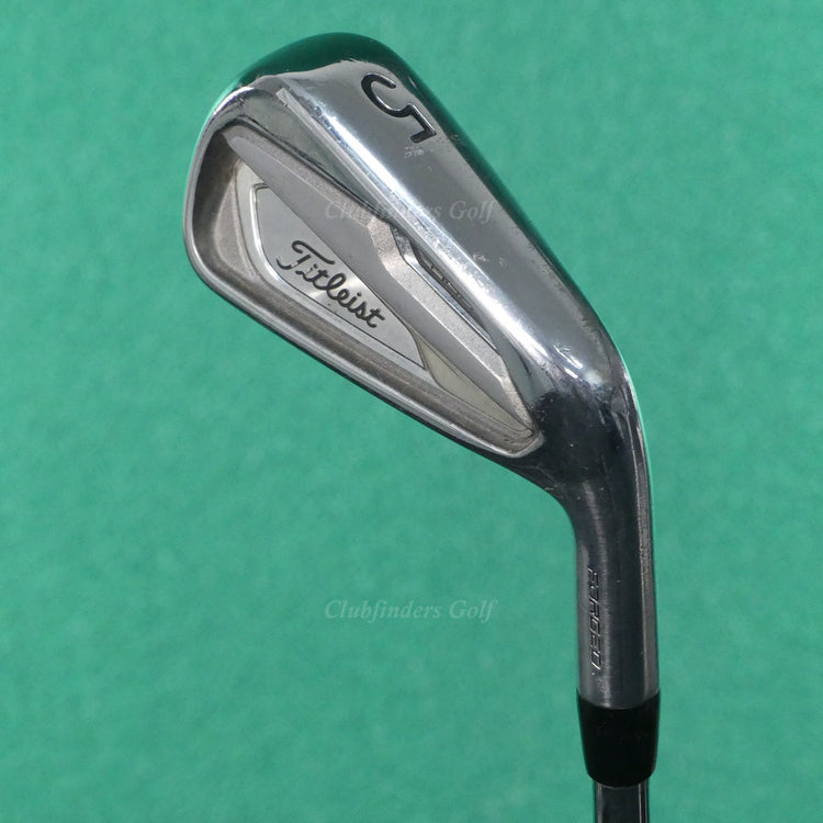 Titleist T100 Forged Single 5 Iron True Temper AMT Tour White S300 Steel Stiff