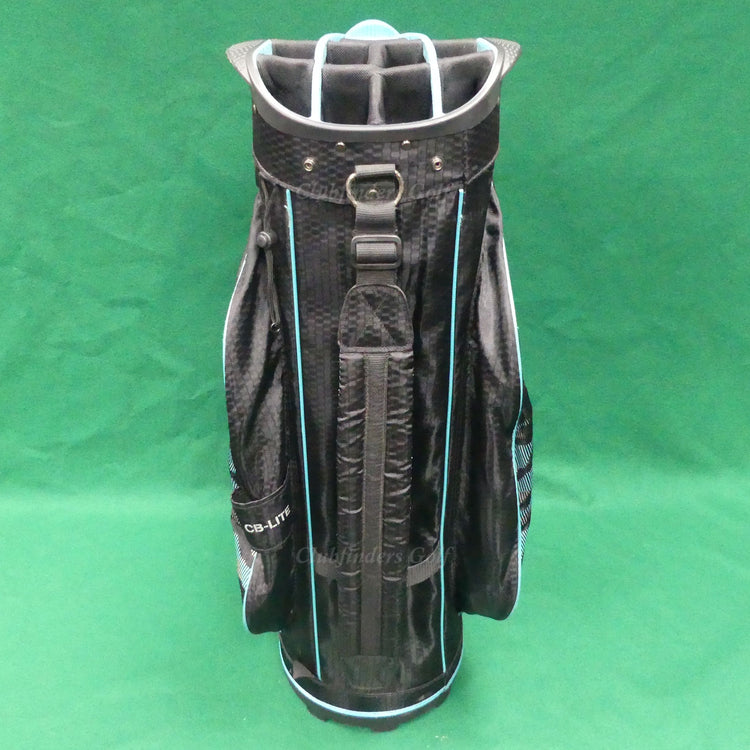 Datrek CB-Lite IDS Black/Blue 15-Way Golf Cart Bag w/ Raincover