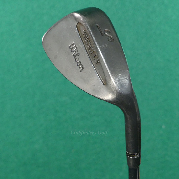 VINTAGE Wilson 1200 / 1200 LT 2-PW, SW Iron Set Factory TT Steel Regular *READ*