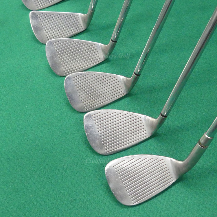 VINTAGE Wilson 1200 / 1200 LT 2-PW, SW Iron Set Factory TT Steel Regular *READ*