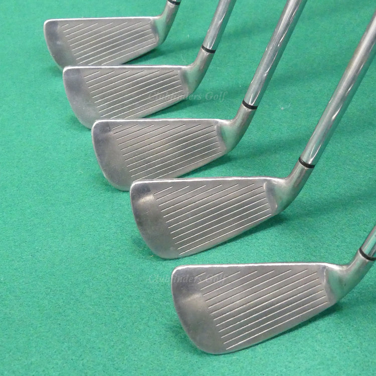 VINTAGE Wilson 1200 / 1200 LT 2-PW, SW Iron Set Factory TT Steel Regular *READ*