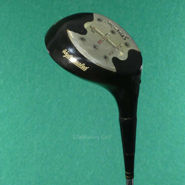 VINTAGE Spalding Model 79 Persimmon 1, 2.5, 3.5, 4.5 Woods Steel Medium SET OF 4